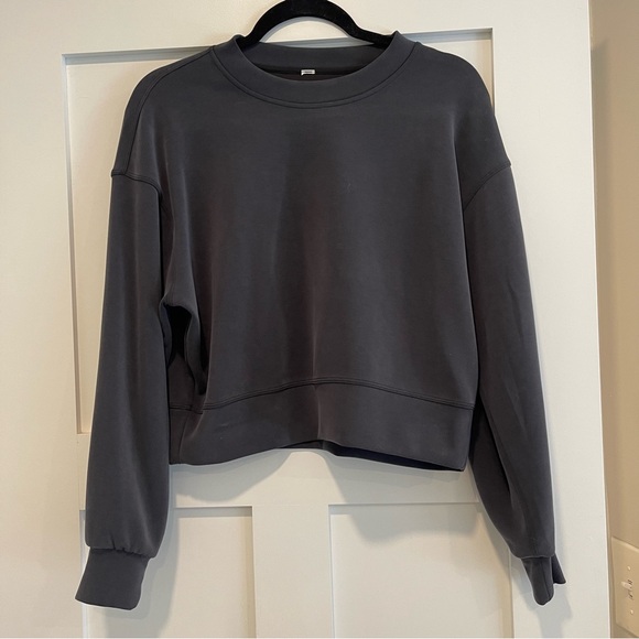 Lululemon Softstreme Perfectly Oversized Cropped Crew - Picture 5 of 8